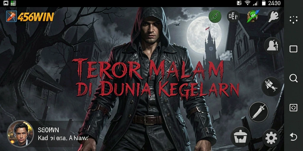 Screenshot menampilkan intensitas gameplay 456WIN di lingkungan Horror yang menyeramkan.