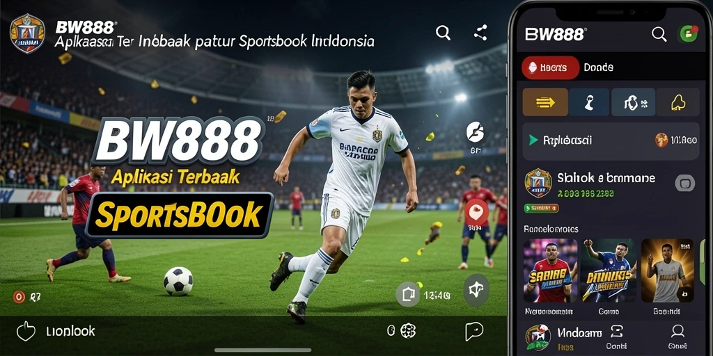 Tampilan menarik dari gameplay taruhan olahraga di BW888.